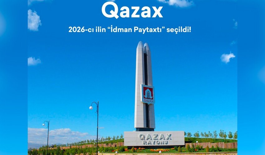 Qazax 2026-cı il üçün Azərbaycanın “İdman Paytaxtı” seçilib