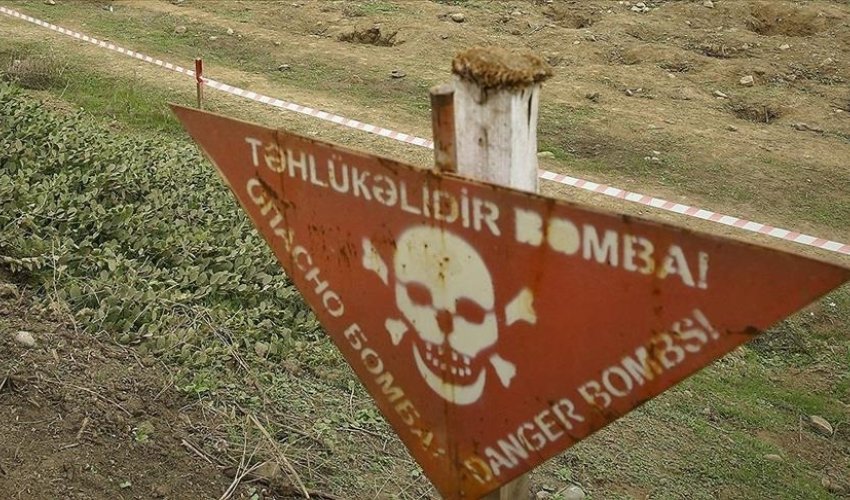 130 landmines neutralized in Azerbaijan’s liberated lands last week