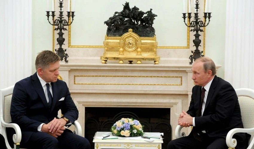 Peskov: Putin and Fico discussed gas issues and the Ukrainian question