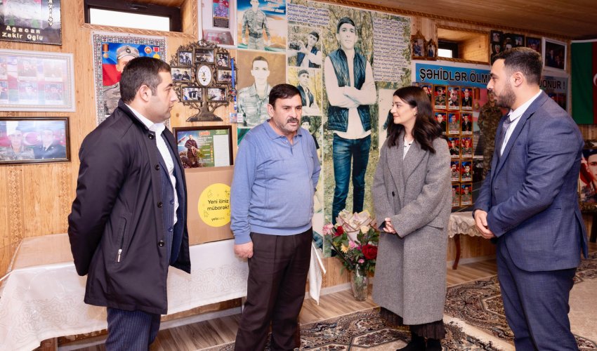 Yelo Bank visits families of martyrs and veterans in Shamakhi