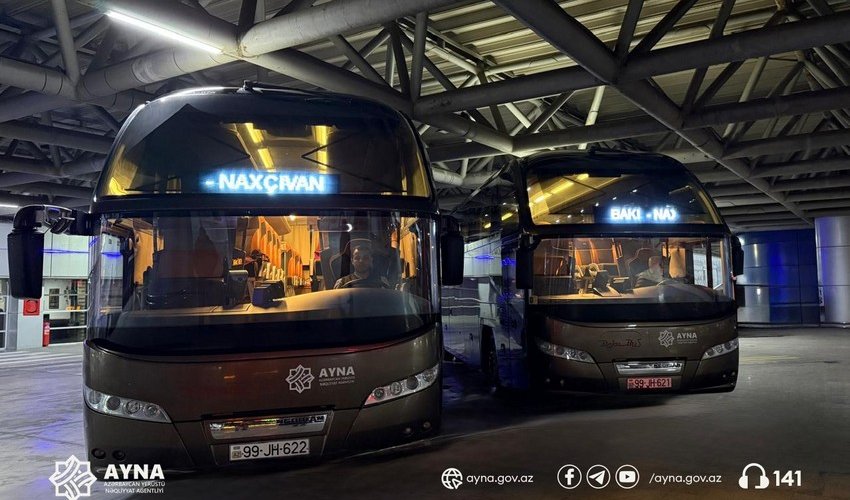 BakuBus выиграл тендер на автобусные перевозки по маршруту Баку-Нахчыван