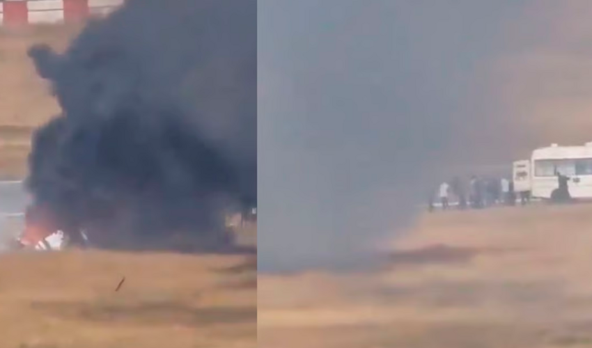 Hindistanda helikopter qəzaya uğrayıb, 3 nəfər ölüb Hindistanda helikopter qəzaya uğrayıb, 3 nəfər ölüb