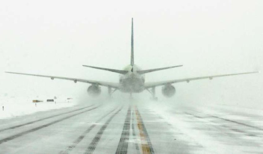 Almaniyada hava şəraitiylə əlaqədar 100-dən çox aviareys ləğv edilib Almaniyada hava şəraitiylə əlaqədar 100-dən çox aviareys ləğv edilib