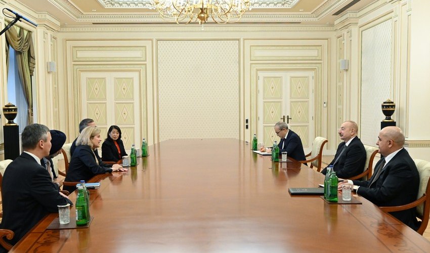 İlham Əliyev “Franklin Templeton” şirkətinin Baş icraçı direktoru və prezidentini qəbul edib