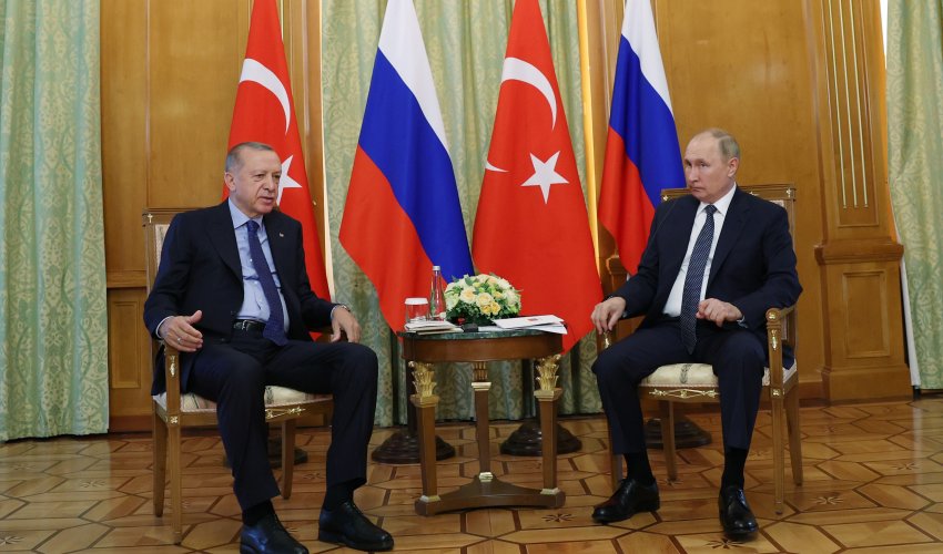 Putin Ərdoğana başsağlığı verib