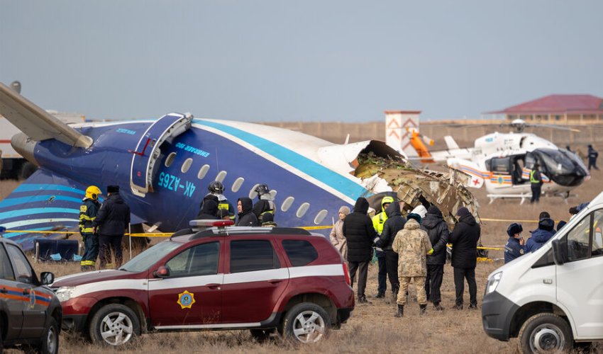 Peskov Aktau qəzası ilə bağlı ilkin hesabatı şərh etməyib