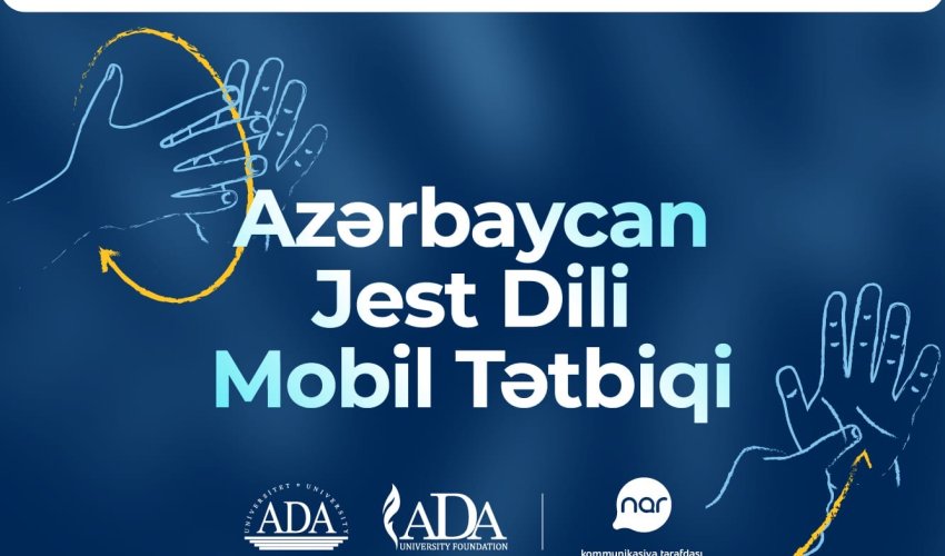 Nar supports the development of a sign language application in Azerbaijan