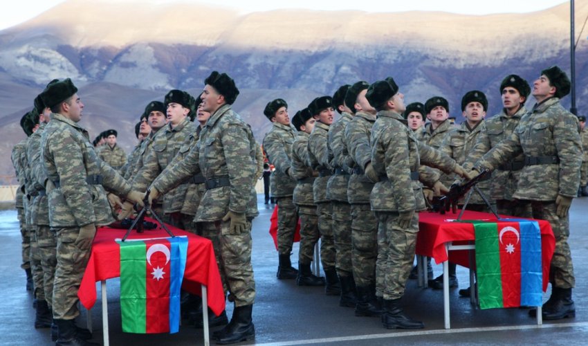 Azərbaycan ordusunda andiçmə mərasimlərinin vaxtı açıqlanıb