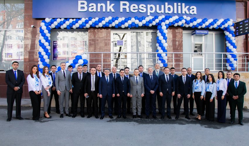 Bank Respublika Qəbələ şəhərində yeni filialını açdı!