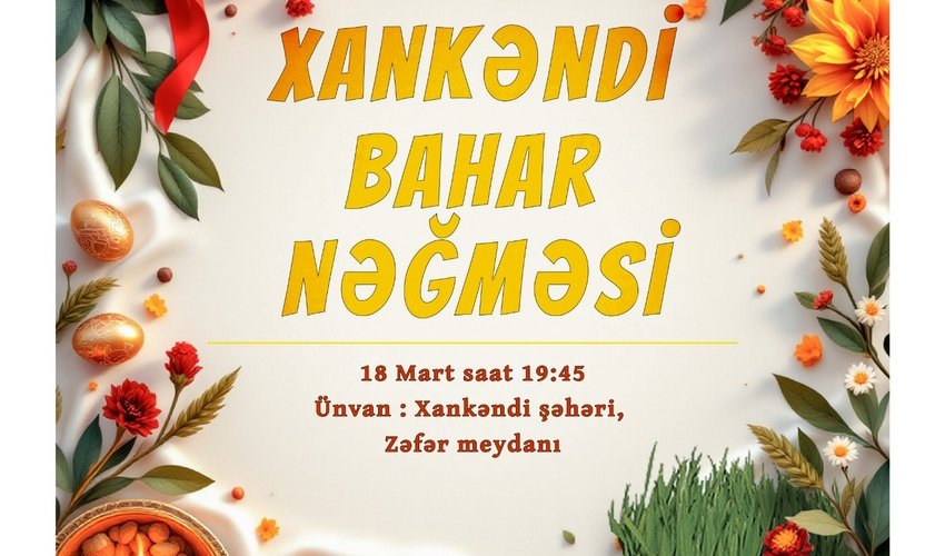 Xankəndidə Novruz konserti olacaq