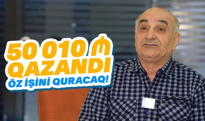 6 rəqəmi ona uğur gətirdi - Lotereyada 50.000 manat qazandı