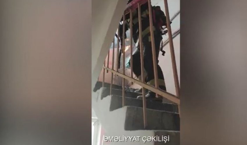 Sumqayıtda yanğın olub - Video Sumqayıtda yanğın olub - Video