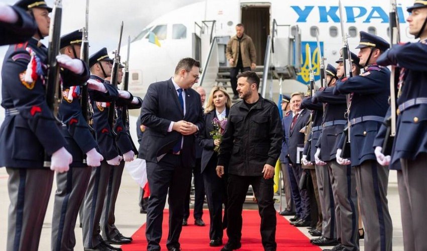 Президент Украины находится с визитом в Чехии Президент Украины находится с визитом в Чехии