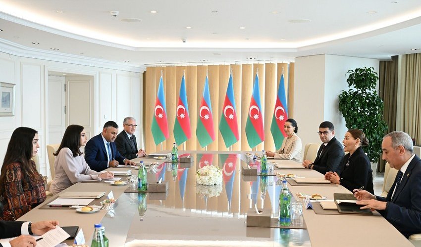 Mehriban Aliyeva meets with Princess of Morocco Mehriban Aliyeva meets with Princess of Morocco