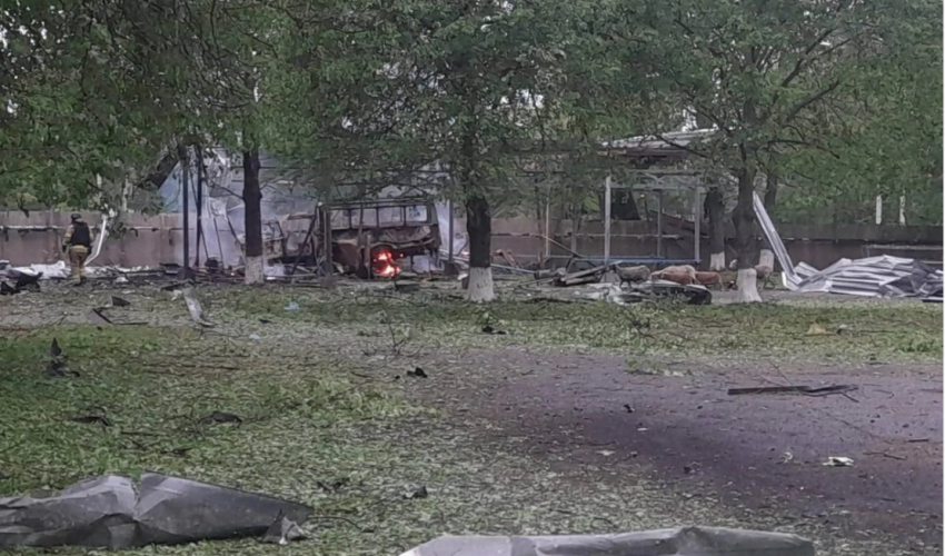 Kharkiv hit by 20 drone strikes overnight Kharkiv hit by 20 drone strikes overnight