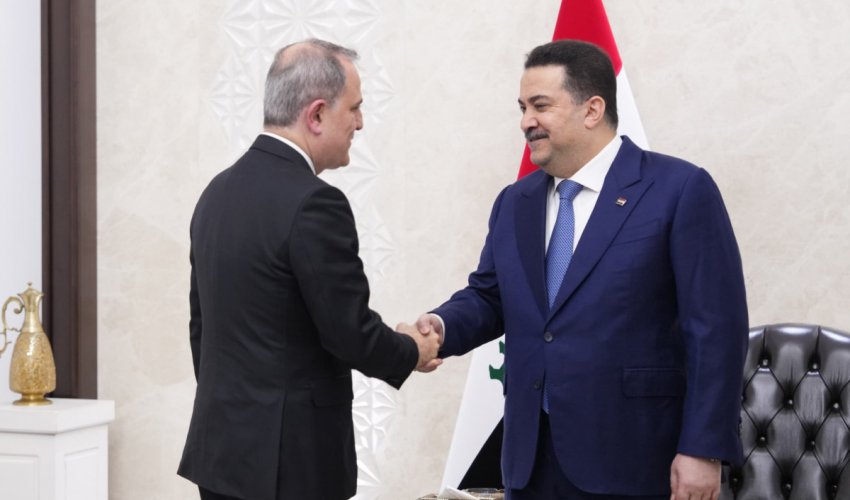 Ceyhun Bayramov İraqın Baş naziri ilə görüşüb Ceyhun Bayramov İraqın Baş naziri ilə görüşüb