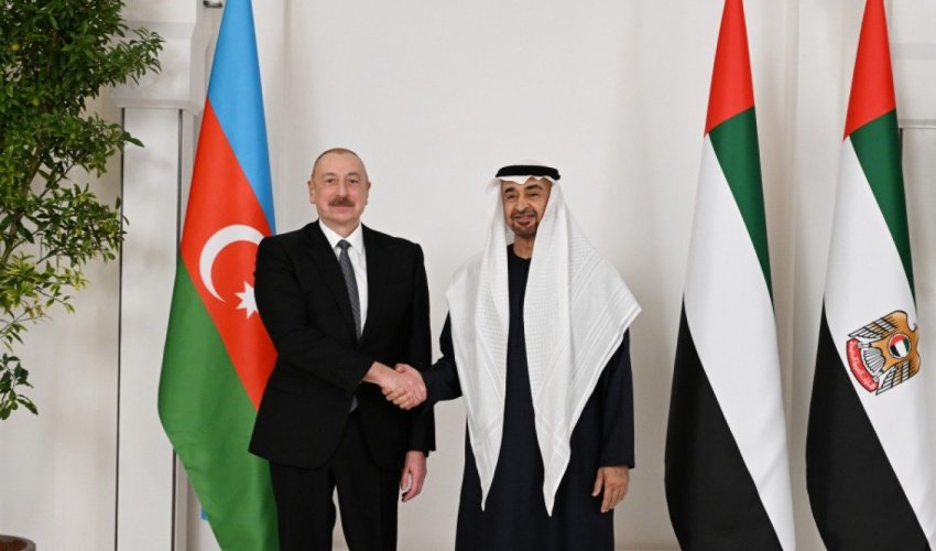UAE president calls Azerbaijan’s Aliyev to discuss bilateral ties
