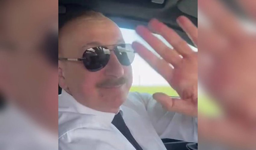 Mehriban Əliyeva Ağdam səfərindən görüntülər paylaşıb