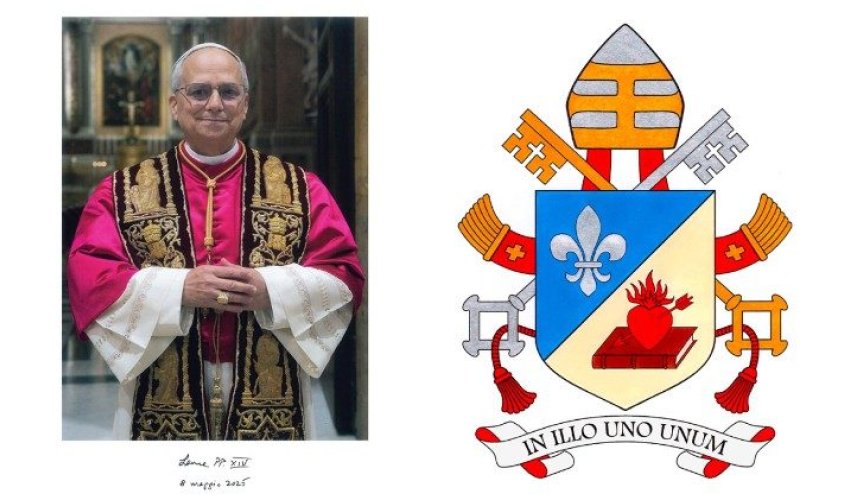 Vatikan Papa XIV Leo-nun rəsmi gerbini təqdim edib Vatikan Papa XIV Leo-nun rəsmi gerbini təqdim edib