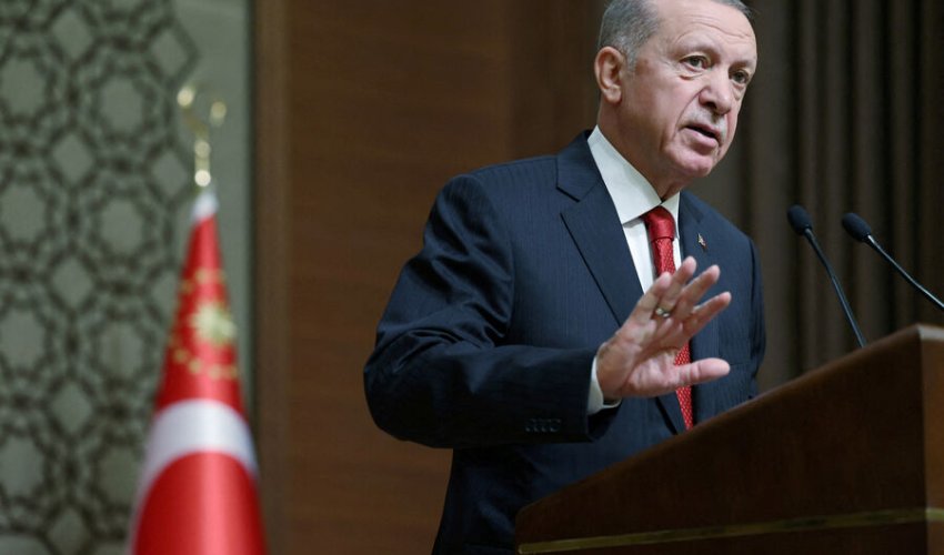 Ərdoğan PKK-nin ləğv olunmasını şərh edib Ərdoğan PKK-nin ləğv olunmasını şərh edib