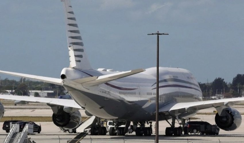 Президентский Boeing из Катара вызвал опасения в США Президентский Boeing из Катара вызвал опасения в США