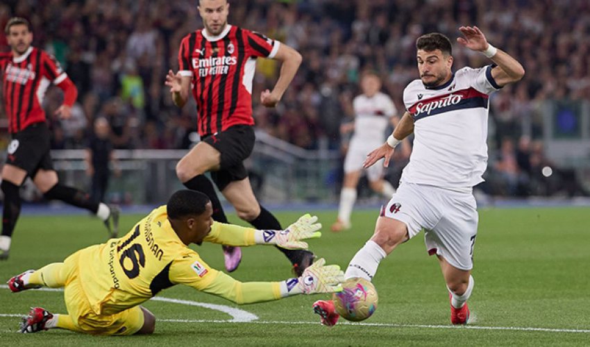 Bologna win Coppa Italia after beating AC Milan in final Bologna win Coppa Italia after beating AC Milan in final