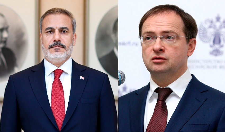 Hakan Fidanla Rusiya nümayəndə heyəti arasında görüş keçirilir - Yenilənib Hakan Fidanla Rusiya nümayəndə heyəti arasında görüş keçirilir - Yenilənib