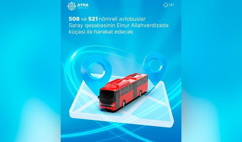 Sabahdan bu marşrutların hərəkət istiqamətidəyişəcək Sabahdan bu marşrutların hərəkət istiqamətidəyişəcək