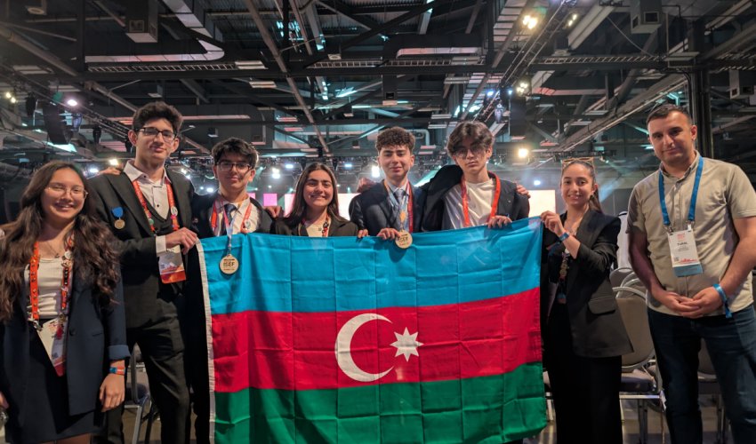 Azərbaycan məktəbliləri ABŞ-da keçirilən müsabiqədə bürünc medal qazanıb Azərbaycan məktəbliləri ABŞ-da keçirilən müsabiqədə bürünc medal qazanıb