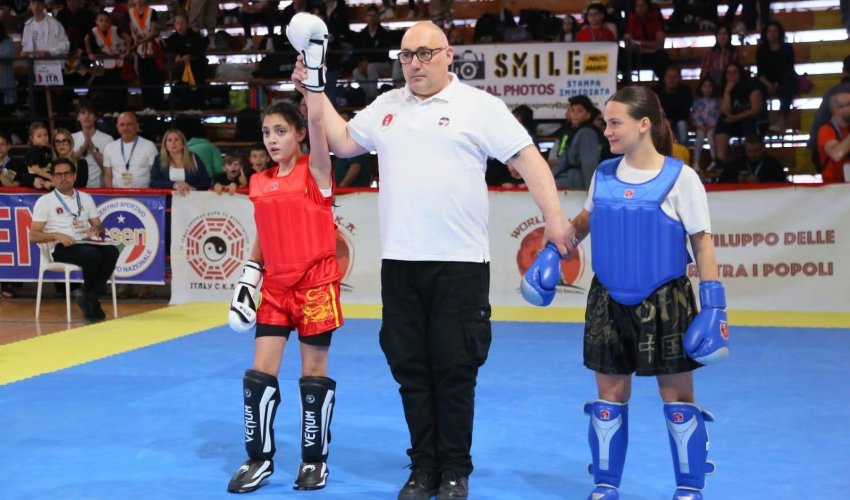 Азербайджанская спортсменка Амина Алиева вышла в финал чемпионата мира по кунг-фу Азербайджанская спортсменка Амина Алиева вышла в финал чемпионата мира по кунг-фу