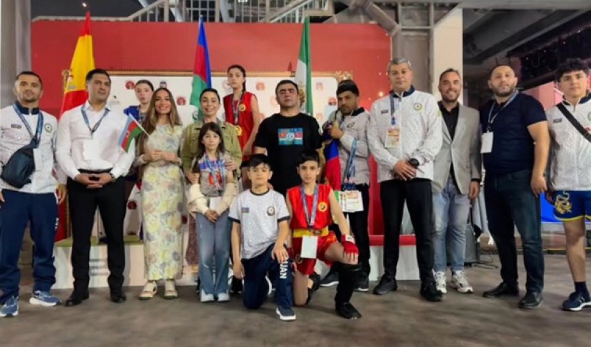 Əminə Əliyeva dünya çempionu olub - Video Əminə Əliyeva dünya çempionu olub - Video