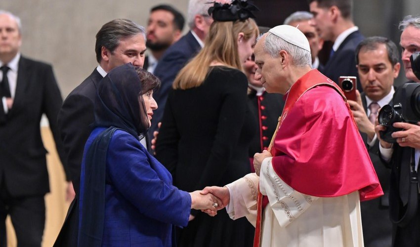 Sahibə Qafarova Roma Papasının taxtaçıxma mərasimində iştirak edib Sahibə Qafarova Roma Papasının taxtaçıxma mərasimində iştirak edib