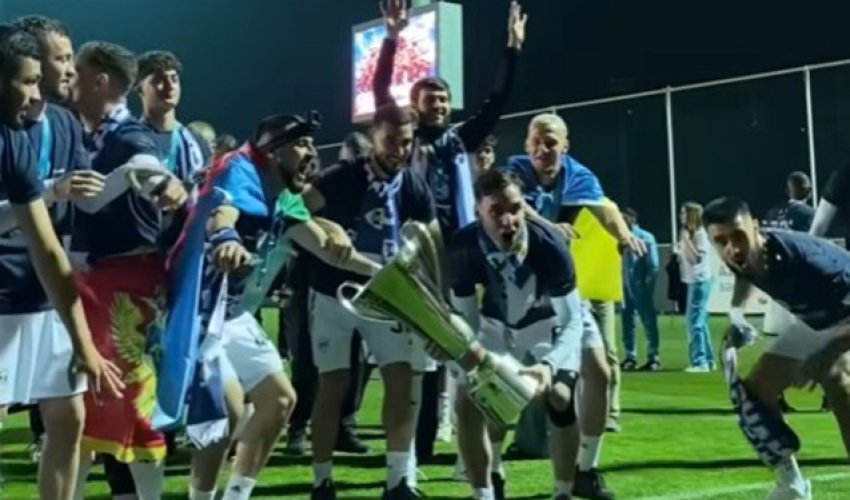 Azərbaycan çempionatının qalibi “Qarabağ” klubu mükafatlandırılıb - Video Azərbaycan çempionatının qalibi “Qarabağ” klubu mükafatlandırılıb - Video