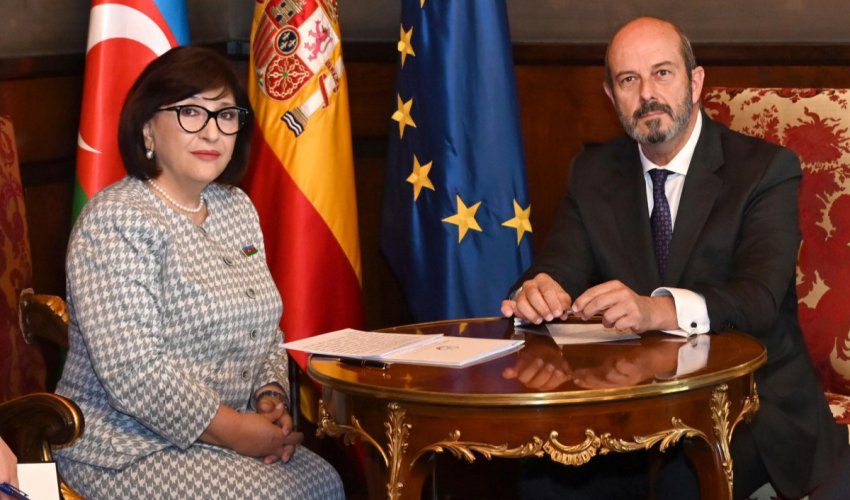 Sahibə Qafarova İspaniya Senatının sədri ilə görüşüb Sahibə Qafarova İspaniya Senatının sədri ilə görüşüb