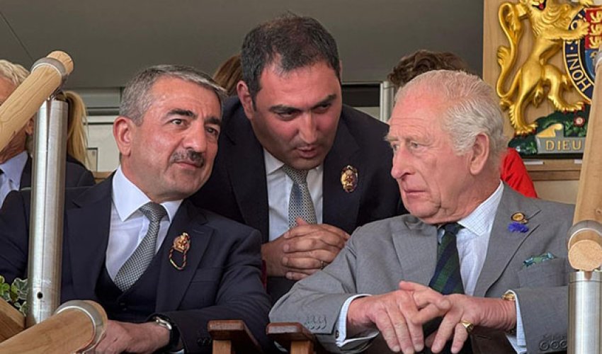Elçin Quliyev Böyük Britaniya kralı III Çarlzla Vindzorda görüşüb
