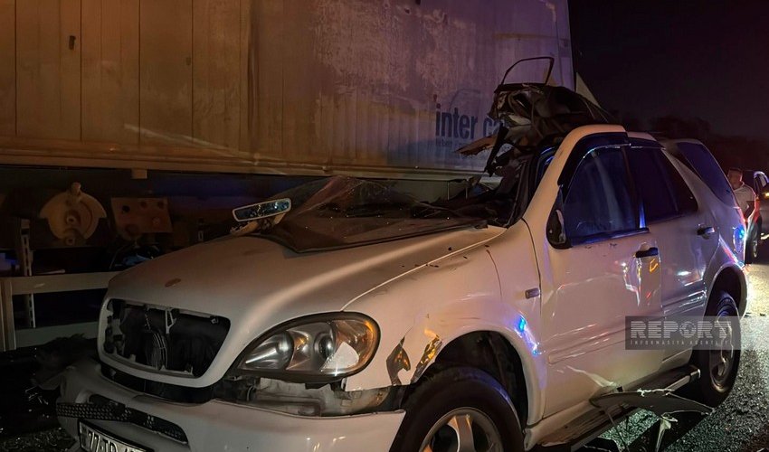 Bakı-Quba yolunda zəncirvari qəza olub, ölən və yaralananlar var Bakı-Quba yolunda zəncirvari qəza olub, ölən və yaralananlar var