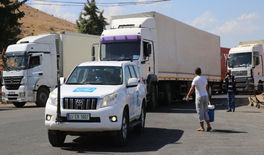 İsrail 93 yardım maşınının Qəzzaya daxil olduğunu bildirib