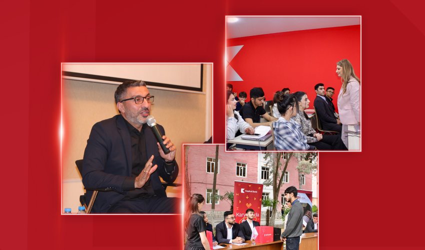 Kapital Bank participates in forum, career fair, and trainings at Azerbaijan Technological University Kapital Bank participates in forum, career fair, and trainings at Azerbaijan Technological University