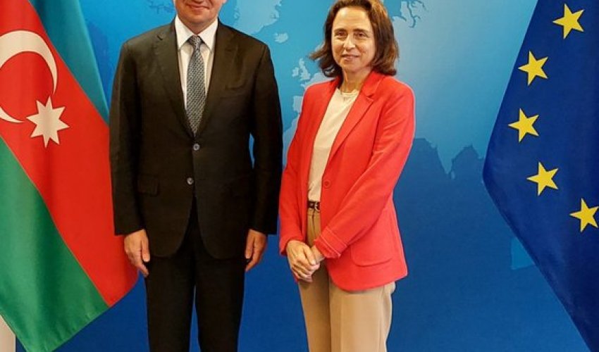 Aliyev aide meets EU official Aliyev aide meets EU official