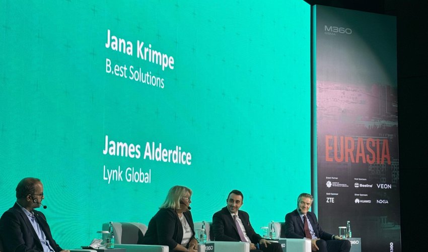 Hasan Hasanov, CEO of A-Solutions, highlights the role of strategic partnerships in
digital development at M360 Eurasia 2025 Hasan Hasanov, CEO of A-Solutions, highlights the role of strategic partnerships in
digital development at M360 Eurasia 2025