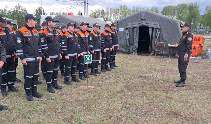 МЧС Азербайджана приняло участие в совместных учениях стран СНГ МЧС Азербайджана приняло участие в совместных учениях стран СНГ