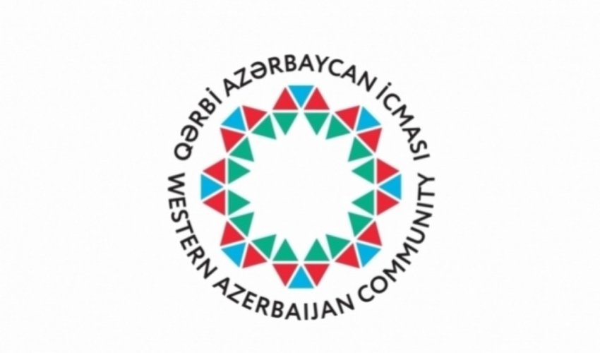 Qərbi Azərbaycan İcması bəyanat yayıb Qərbi Azərbaycan İcması bəyanat yayıb