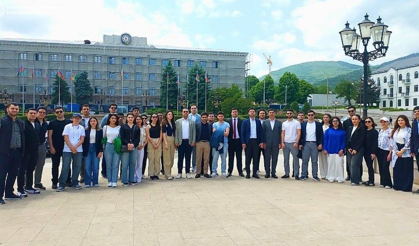 Azerbaijan MFA volunteers visit Khankandi and Shusha