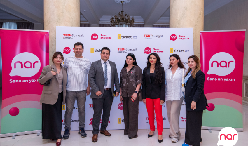 TEDx Sumgait successfully held with Nar as the main partner