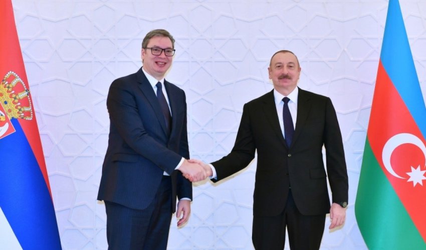 Президент Сербии поздравил президента Ильхама Алиева Президент Сербии поздравил президента Ильхама Алиева