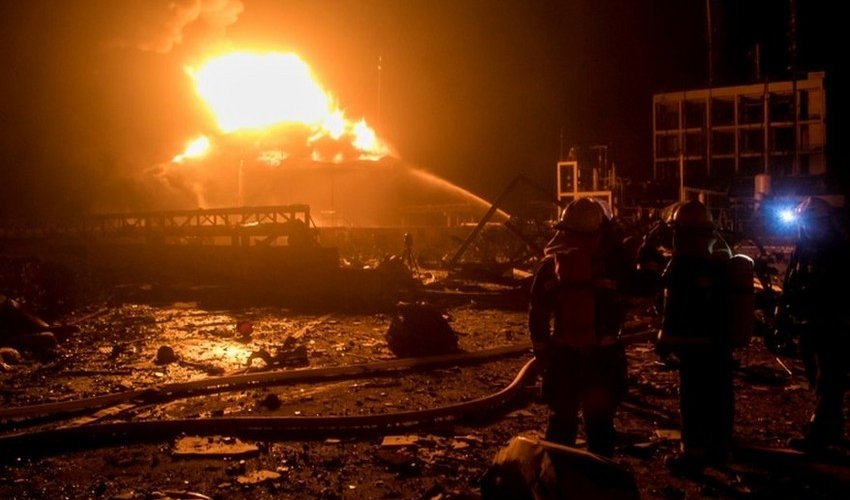 На химзаводе в Китае произошел взрыв На химзаводе в Китае произошел взрыв