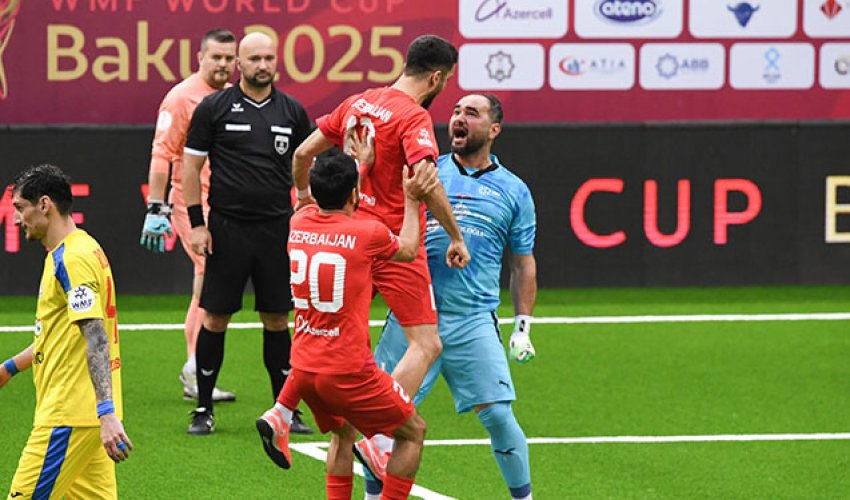 Azərbaycanın minifutbol millisi dünya çempionatının yarımfinalına yüksəlib - Yenilənib Azərbaycanın minifutbol millisi dünya çempionatının yarımfinalına yüksəlib - Yenilənib