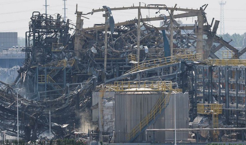 Пять человек погибли в результате взрыва на химзаводе на севере Китая Пять человек погибли в результате взрыва на химзаводе на севере Китая
