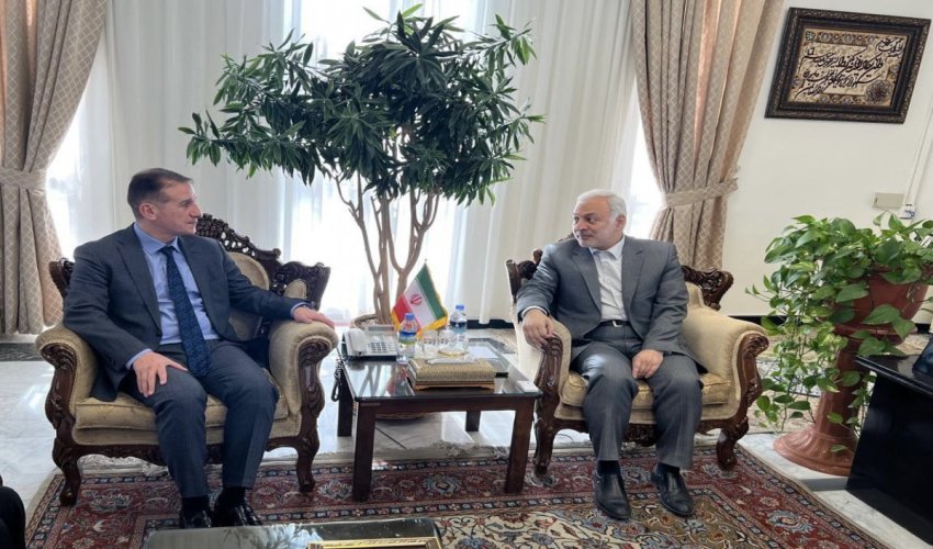 Azərbaycanın Tehrandakı səfiri İranın XİN başçısının müavini ilə görüşüb Azərbaycanın Tehrandakı səfiri İranın XİN başçısının müavini ilə görüşüb