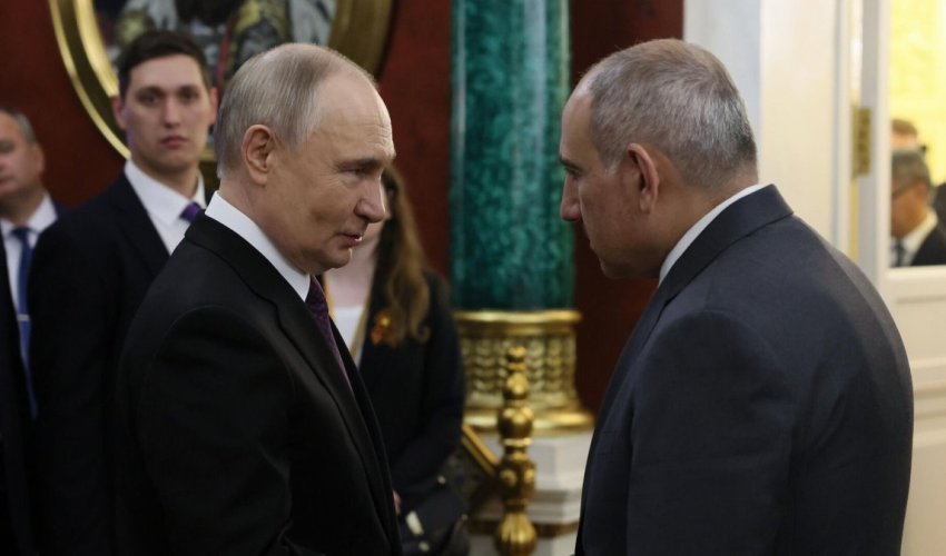 Путин поздравил Пашиняна